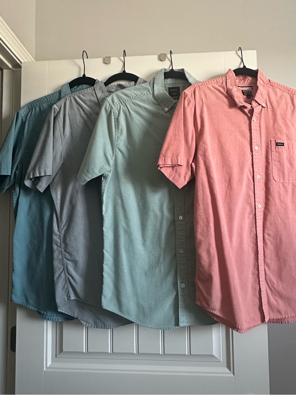RVCA Short-Sleeve Button-Down Shirt